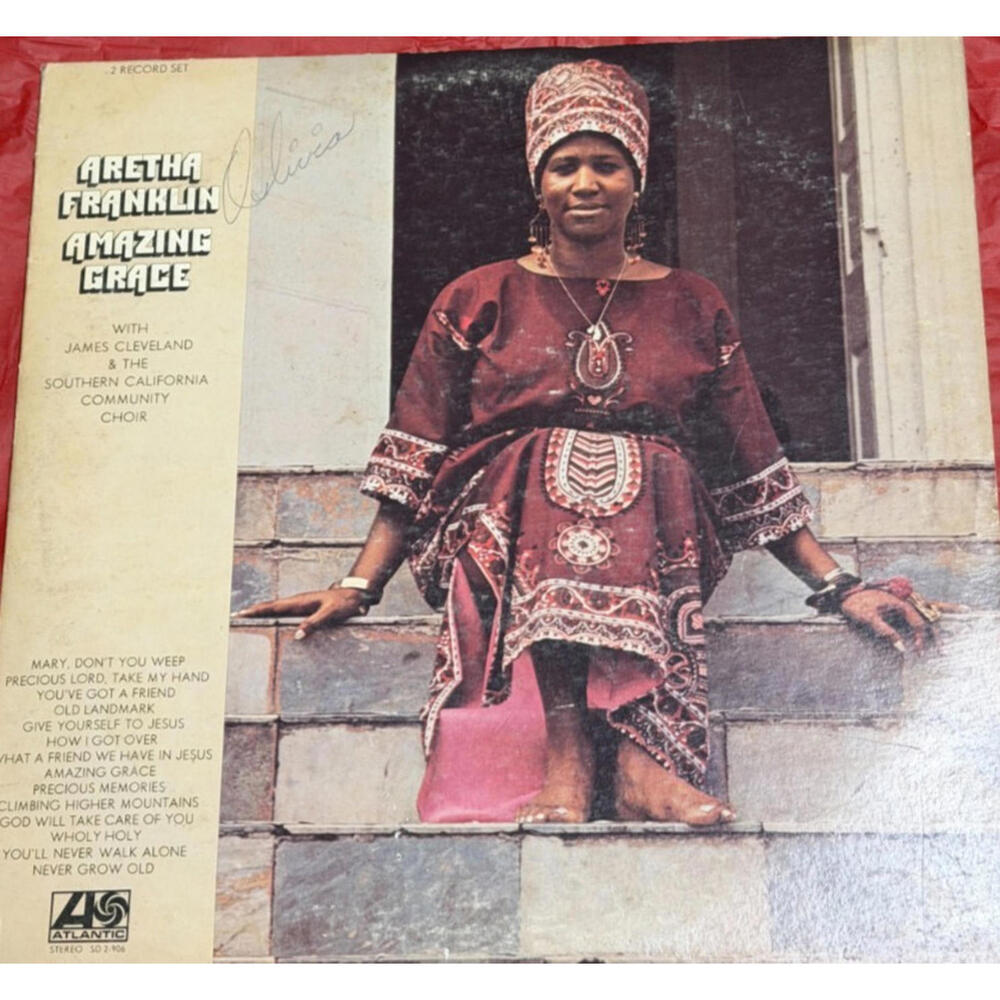 Aretha Franklin – Amazing Grace‎ 4LP Lot (2×2LP Sets) 1972 Atlantic Untested